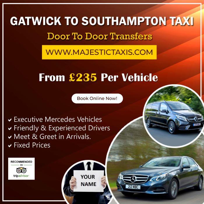 Gatwick To Southampton Taxi