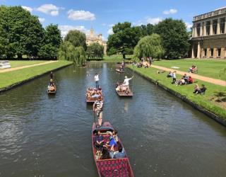 Punting on the River Cam 